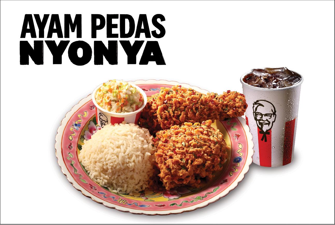 KFC perkenal menu masa terhad Ayam Pedas Nyonya bermula esok  DagangNews